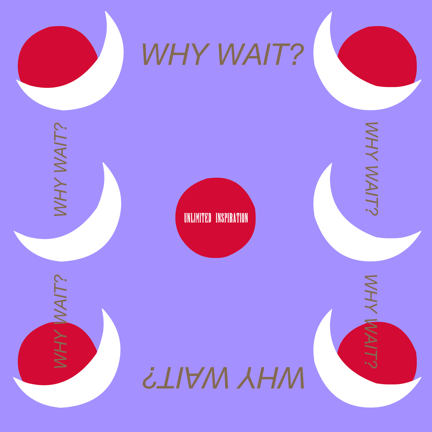 Why Wait? Silk Bandana - Wifey Violet