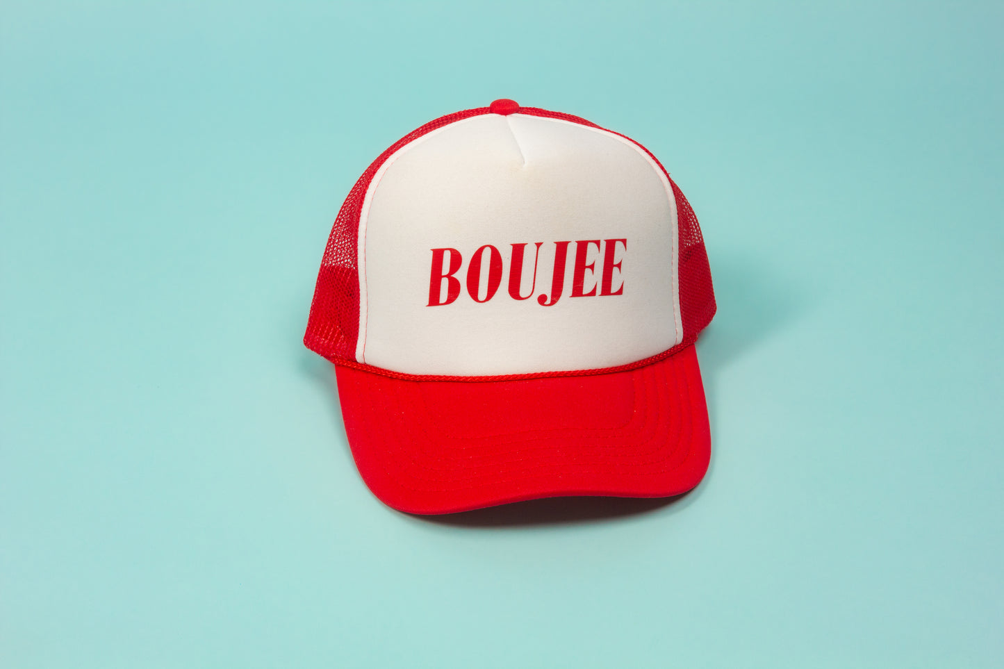 Boujee Red Trucker Hat