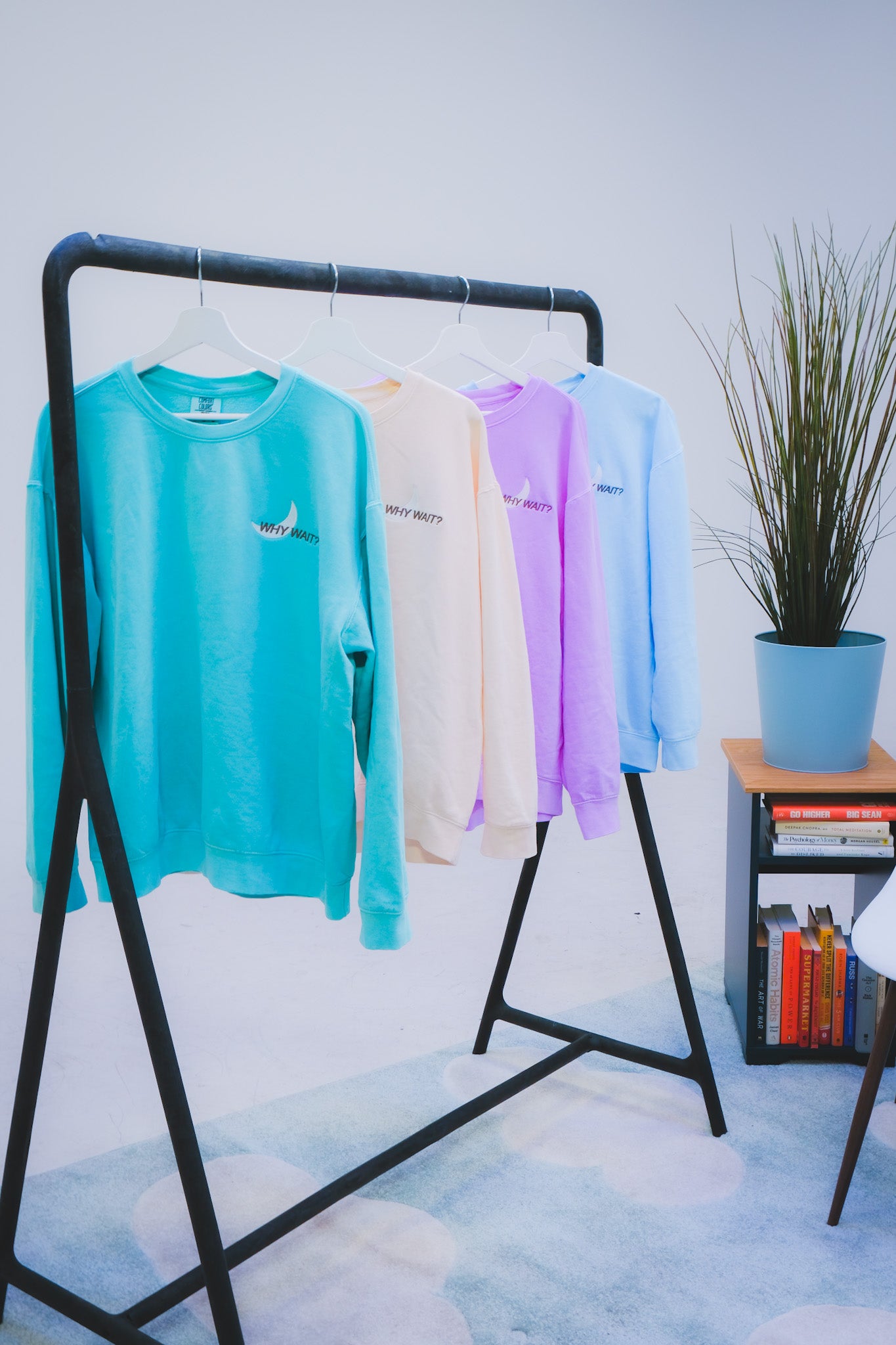 Why Wait? Crewneck - Jackpot Green