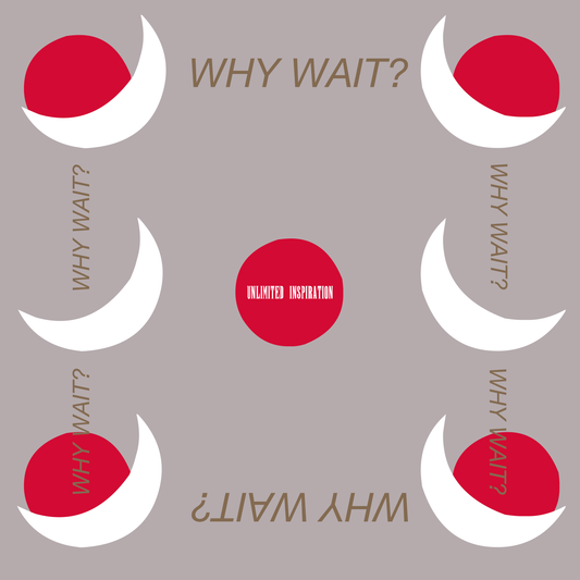 Why Wait? Silk Bandana - Contorni Cream