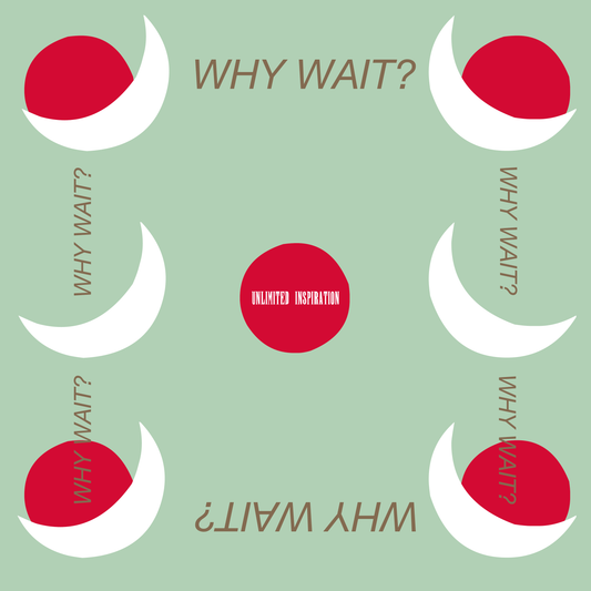 Why Wait? Silk Bandana - Jackpot Green