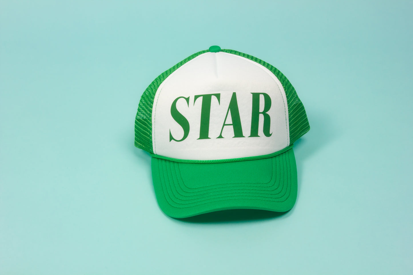 Star Green Trucker Hat